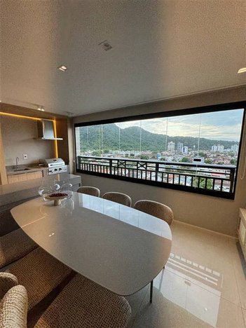 apartment em Avenida Marechal Mascarenhas de Moraes, Canto do Forte - Praia Grande - SP