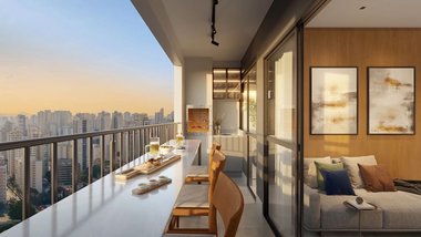 apartment em Rua Manoel Alves dos Santos, Aurora - Londrina - PR