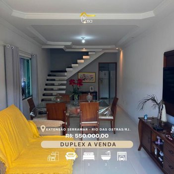 house em Rua 26, Loteamento Extensão do Serramar - Rio das Ostras - RJ