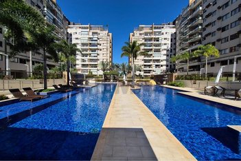 apartment em Rua Silvia Pozzano, Recreio dos Bandeirantes - Rio de Janeiro - RJ