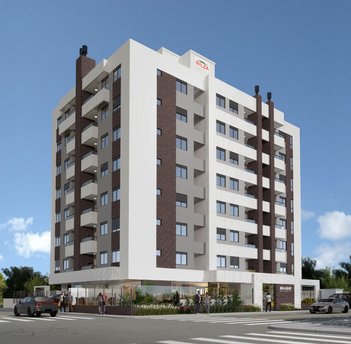 apartment em Rua Arnoldo Silveira de Souza, Distrito Industrial - São José - SC