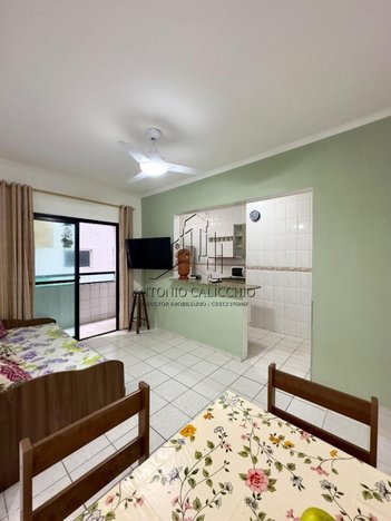 apartment em Avenida Presidente Kennedy, Ocian - Praia Grande - SP