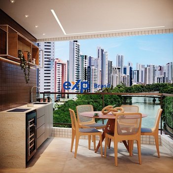 apartment em Avenida Beira Rio Governador Eduardo Campos, Madalena - Recife - PE