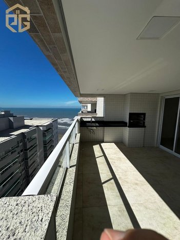apartment em Rua Capitão Fritz Rogner, Caiçara - Praia Grande - SP