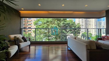 apartment em Alameda Iraé, Indianópolis - São Paulo - SP