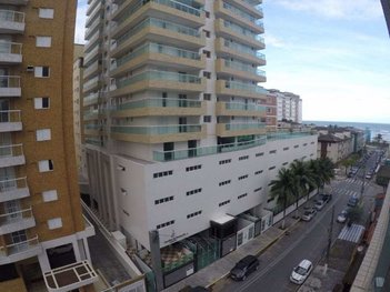 apartment em Rua Xavantes, Tupi - Praia Grande - SP