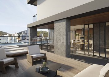 apartment em Rua Carola Coelho, Praia Brava de Itajaí - Itajaí - SC