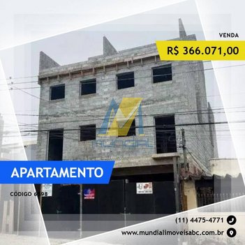 apartment em Rua Hipólito da Costa, Parque Erasmo Assunção - Santo André - SP