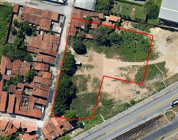 land_lot em Rua Rodolfo Teófilo, Tabapuá Brasília - Caucaia - CE