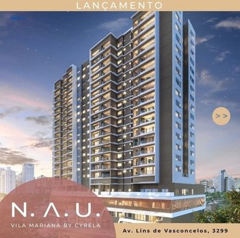 apartment em Avenida Lins de Vasconcelos, Vila Mariana - São Paulo - SP