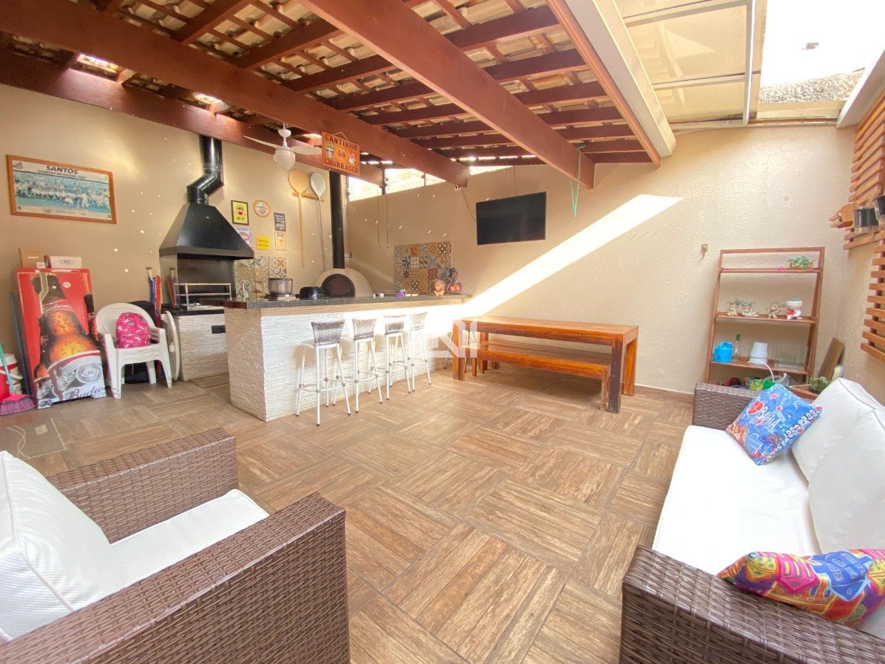 casa a venda no reserva magnolias - quintal e gourmet