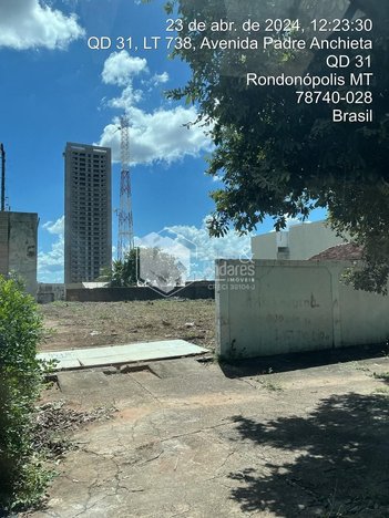 land_lot em Avenida Padre Anchieta, Vila Aurora I - Rondonópolis - MT