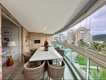 apartment em Largo Maracaí, Riviera - Bertioga - SP