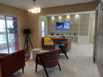 apartment em Rua Joaquim Teixeira de Carvalho, Canto do Forte - Praia Grande - SP