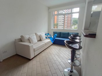 apartment em Avenida General Rondon, Vila Alzira - Guarujá - SP