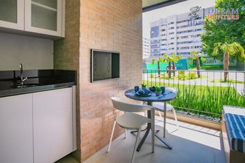 apartment em Rua da Bandeira, Cabral - Curitiba - PR