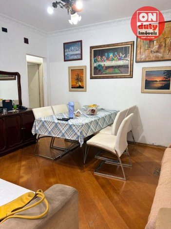 apartment em Rua Bento de Abreu, Boqueirão - Santos - SP