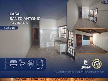 house em Rua Domingos Sellaro, Loteamento Santo Antônio - Jaboticabal - SP