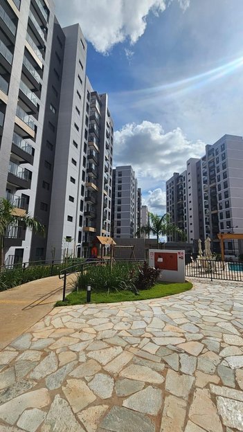 apartment em Avenida Doutor Paulo Adolfo Bernard, Vivendas do Bosque - Campo Grande - MS