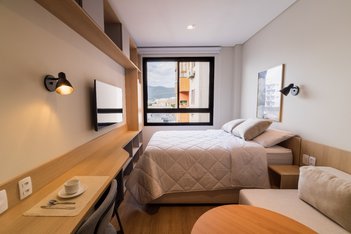 apartment em Rua Sérgio Lopes Falcão, Trindade - Florianópolis - SC