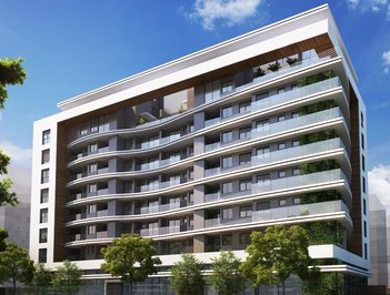 apartment em Rua Guilherme Pugsley, Água Verde - Curitiba - PR
