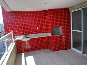 apartment em Rua Fagundes Varella, Ocian - Praia Grande - SP