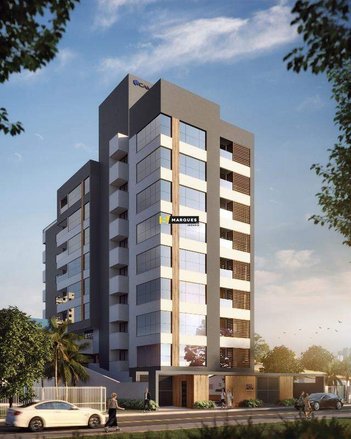 apartment em Rua João Pessoa, Santo Antônio - Joinville - SC