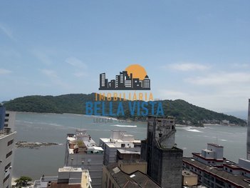 apartment em Rua Saldanha da Gama, Itararé - São Vicente - SP