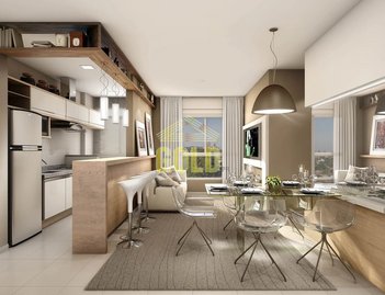 apartment em Rua Leonora Armstrong, Champagnat - Londrina - PR