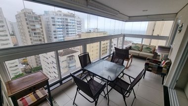 apartment em Rua Mário Ribeiro, Pitangueiras - Guarujá - SP