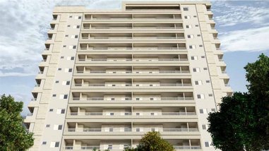 apartment em Rua Peru, Guilhermina - Praia Grande - SP