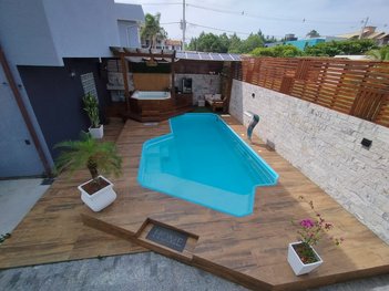 house em Servidão Caminho das Gralhas, Campeche - Florianópolis - SC