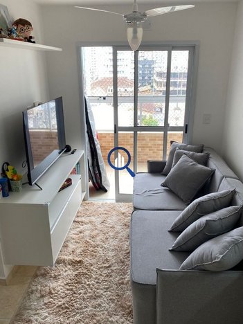 apartment em Rua Bolívia, Guilhermina - Praia Grande - SP