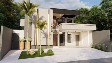 house em Avenida Sérgio Roberto Ascencio, Chácaras de Recreio Felicidade (Zona Rural) - São José do Rio Preto - SP