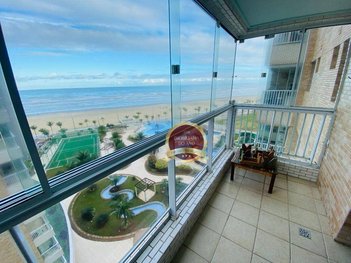 apartment em Avenida Presidente Castelo Branco, Mirim - Praia Grande - SP