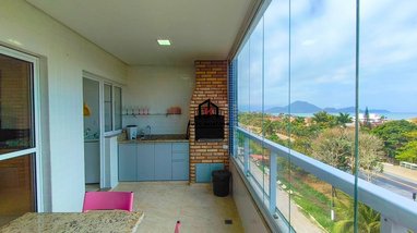 apartment em Avenida Engenheiro Fonseca, Toninhas - Ubatuba - SP