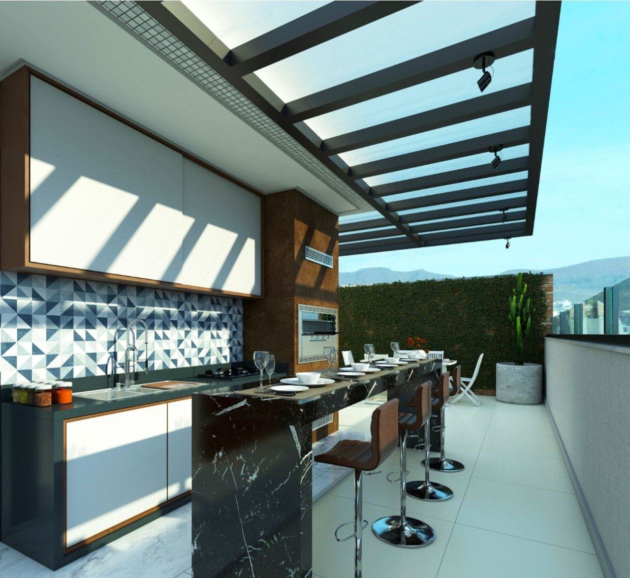 Cobertura com 3 quartos — Ouro Preto, Belo Horizonte