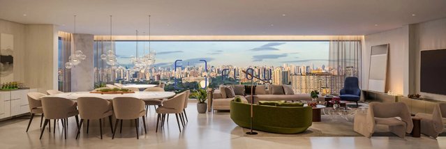 apartment em Avenida República do Líbano, Ibirapuera - São Paulo - SP