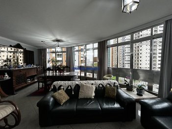 apartment em Avenida Doutor Bernardino de Campos, Campo Grande - Santos - SP