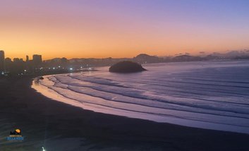 apartment em Avenida Manoel da Nóbrega, Itararé - São Vicente - SP