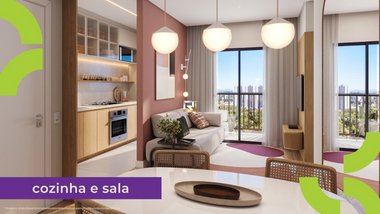 apartment em Rua Aristides Evangelista, Jardim Amélia - Pinhais - PR