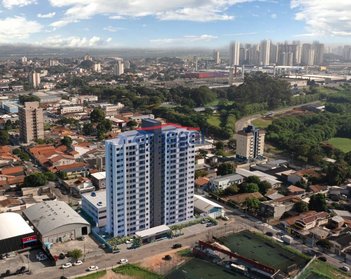 apartment em Rua Corifeu de Azevedo Marques, Jardim das Indústrias - São José dos Campos - SP
