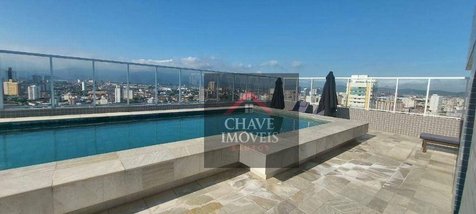 apartment em Rua Oswaldo Cruz, Boqueirão - Santos - SP
