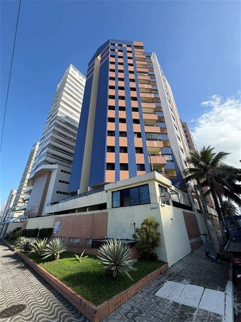 apartment em Avenida Presidente Kennedy, Aviação - Praia Grande - SP