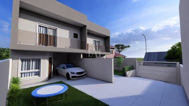 house em Rua Guilherme Wisniewski, Santa Cândida - Curitiba - PR