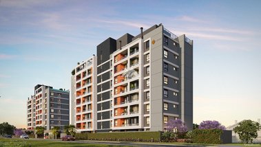 apartment em Avenida da República, Portão - Curitiba - PR