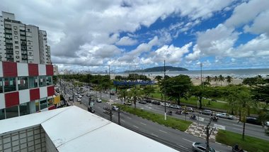 office em Avenida Presidente Wilson, José Menino - Santos - SP