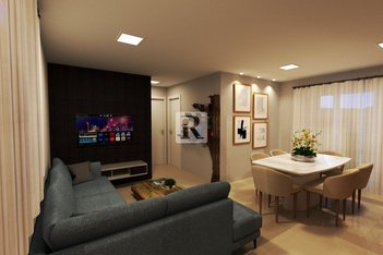 apartment em Rua Guilherme Ceolin, Vargem Grande - Pinhais - PR