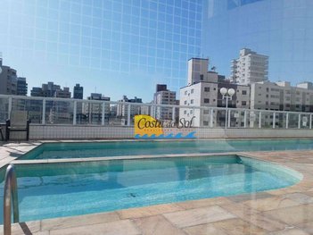 apartment em Rua Alberto Santos Doumont, Guilhermina - Praia Grande - SP