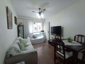apartment em Rua Saldanha da Gama, Itararé - São Vicente - SP